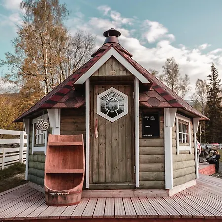 Finska Wioska Kalevala Luxury tent *