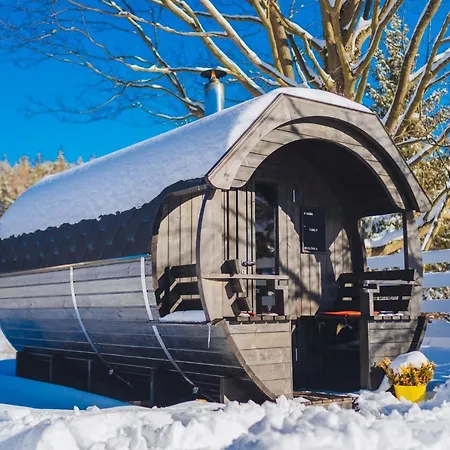 Finska Wioska Kalevala Luxury tent Borowice