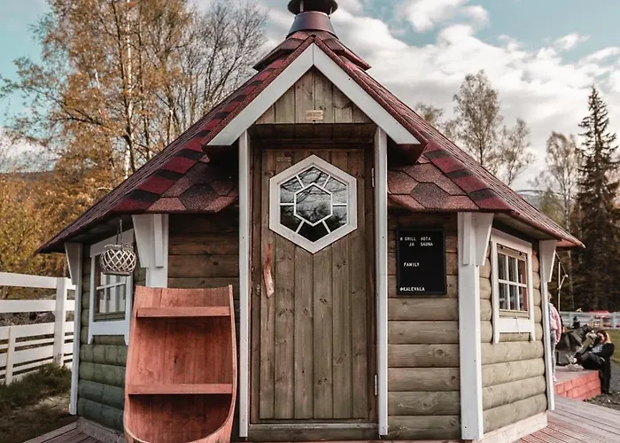 Finska Wioska Kalevala Luxuszelt *