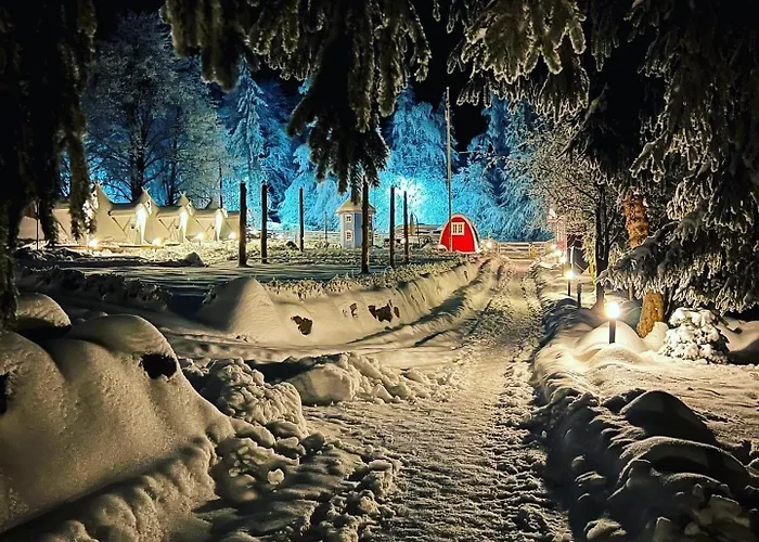 Finska Wioska Kalevala Luxuszelt *